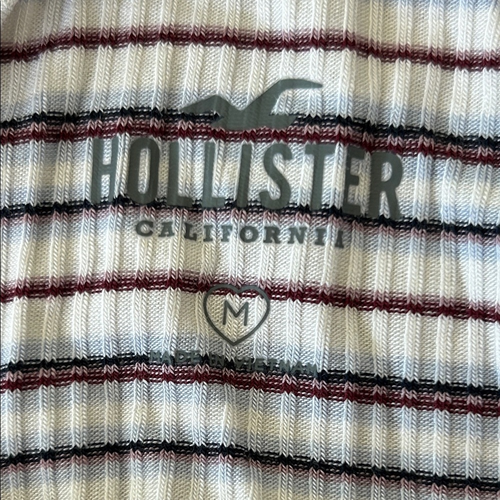 Striped Crisscross open Back Bodysuit - Picture 9 of 10